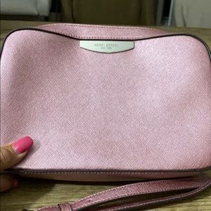Sparkly lavender Henrique Bendel crossbody